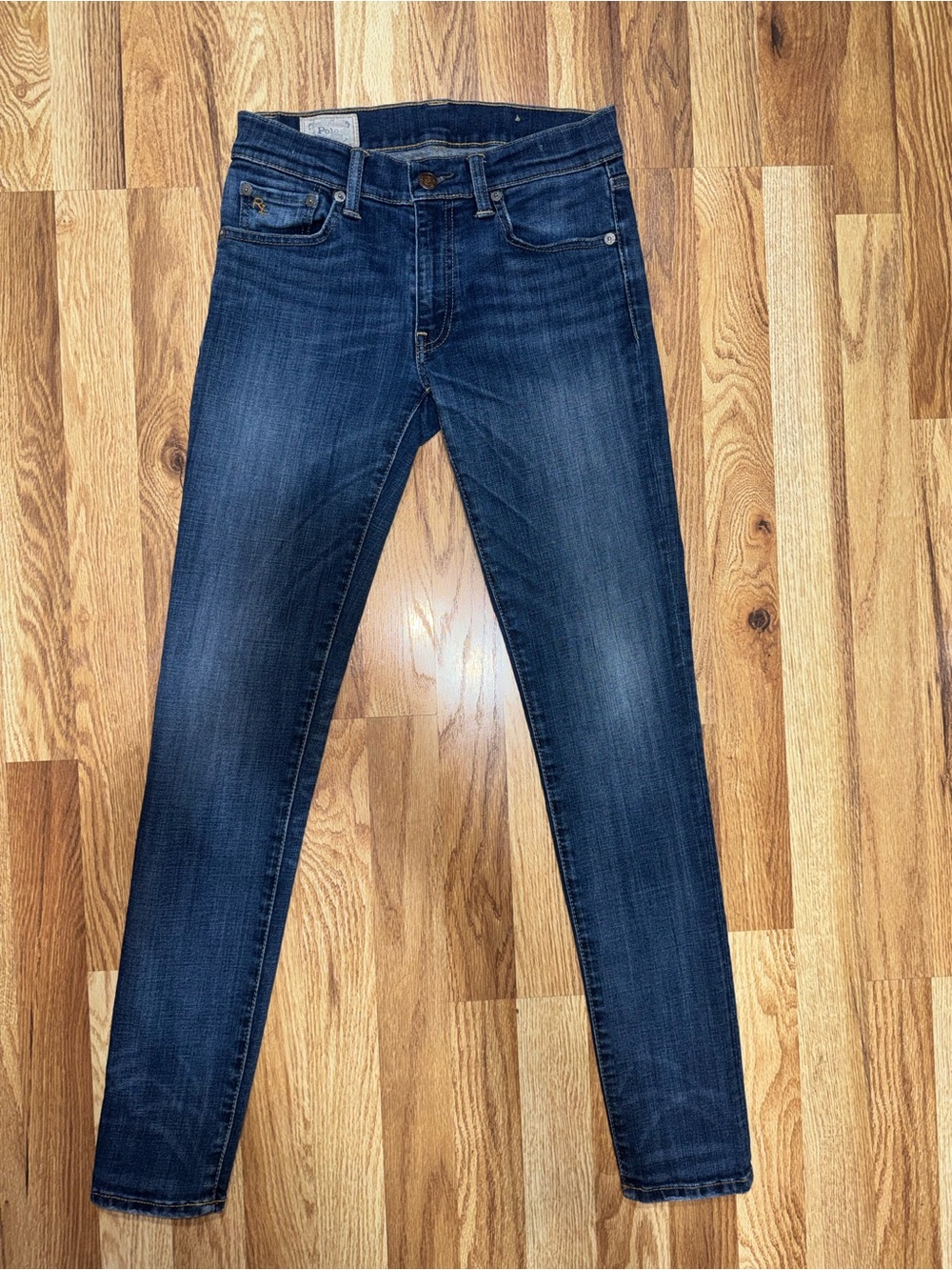 Polo Ralph Lauren Tompkins Skinny Jeans Women’s Size 26 Vintage Denim